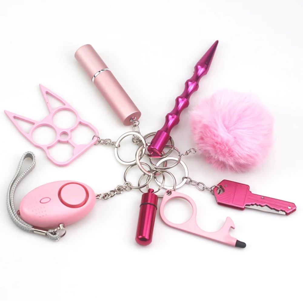 Women safety keychain! Fabulous in pink